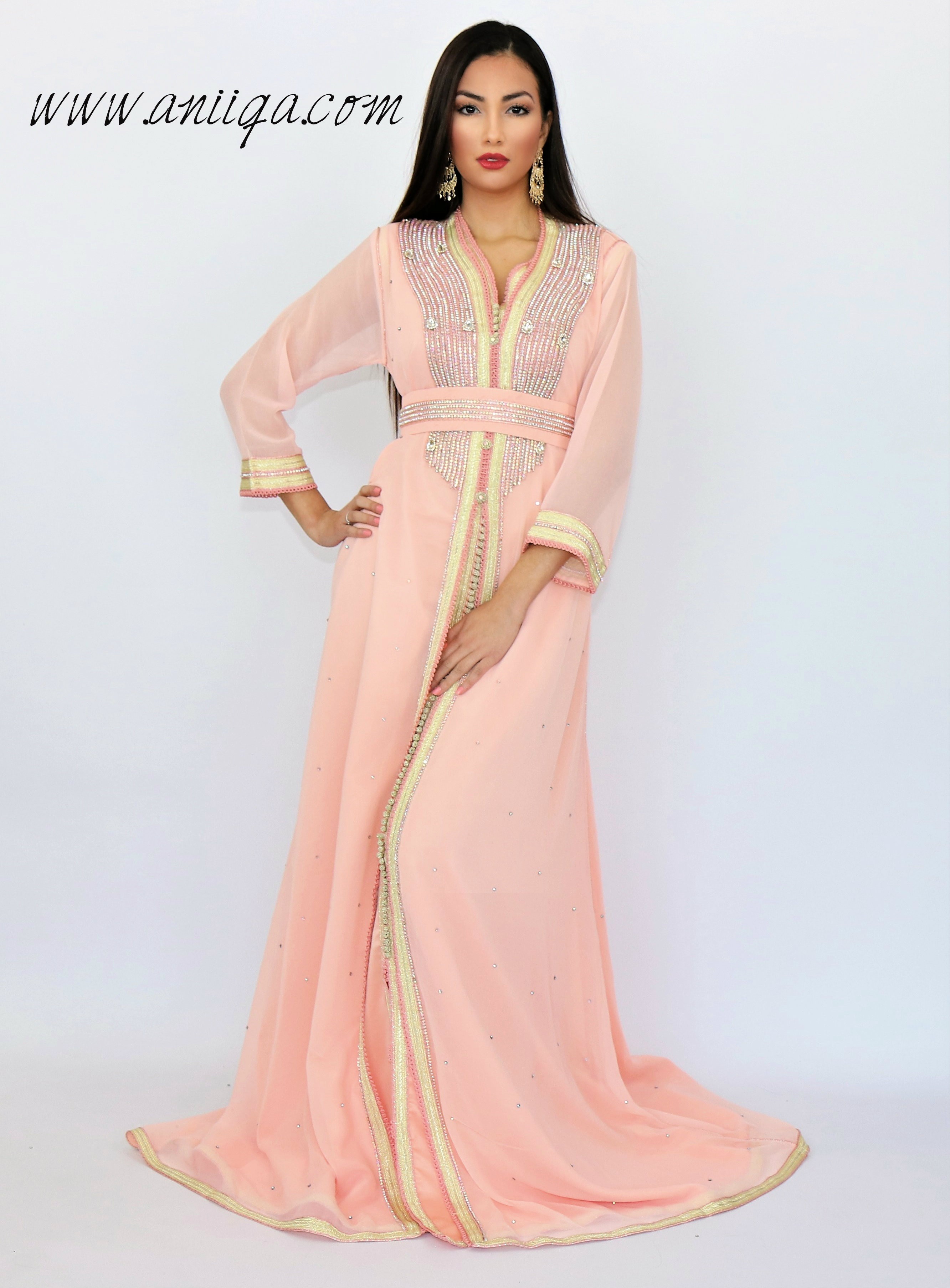 Caftan Marocain Simple En Ligne Pas Cher Robe Marocaine Simple