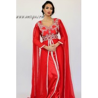 robe orientale moderne , robe orientale 2018 , robe marocaine moderne , caftan simple