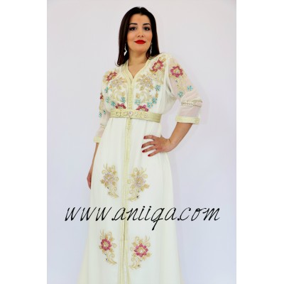 caftan grande taille , takchita grande taille , robe marocaine grande taille