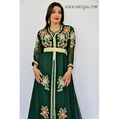 robe orientale grande taille , robe de soirée marocaine grande taille , robe arabe grande taille