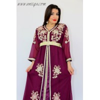 caftan moderne grande taille , robe marocaine moderne grande taille , robe caftan xxl