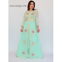 caftan moderne grande taille , caftan grande taille pas cher ,takchita grande taille, robe marocaine grande taille paris