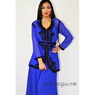 caftan moderne simple , robe orientale simple