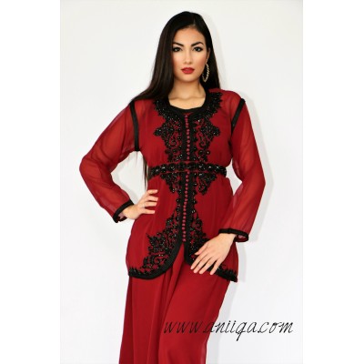 caftan simple , robe marocaine simple , caftan 2018/2019