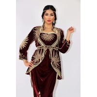 karakou moderne 2018/2019, tenue algerienne de soirée, robe orientale algerienne