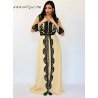 robe de soirée orientale grande taille, robe marocaine grande taille , caftan moderne grande taille
