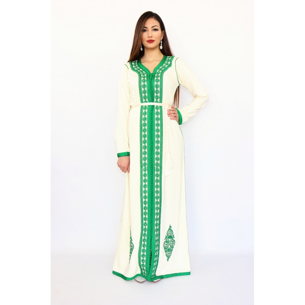 caftan simple, robe marocaine simple, caftan en ligne , caftan