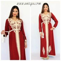 caftan simple , caftan pour khotba , caftan moderne , caftan paris, 