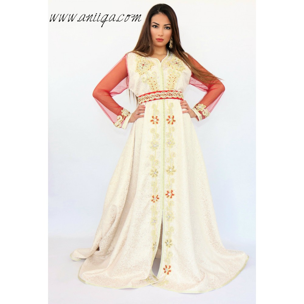 caftan brocard 2018/2019, caftan simple, robe orientale simple, robe marocaine simple
