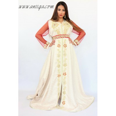 caftan brocard 2018/2019, caftan simple, robe orientale simple, robe marocaine simple