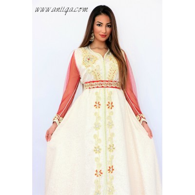 caftan brocard 2018/2019, caftan simple, robe orientale simple, robe marocaine simple