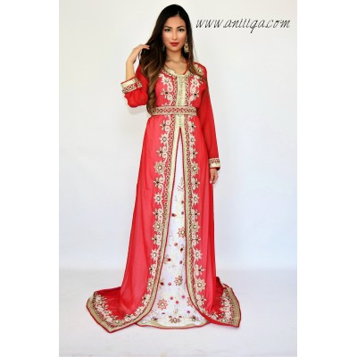 robe de soirée orientale , robe orientale mariage , robe arabe , invitée ou mariage , 