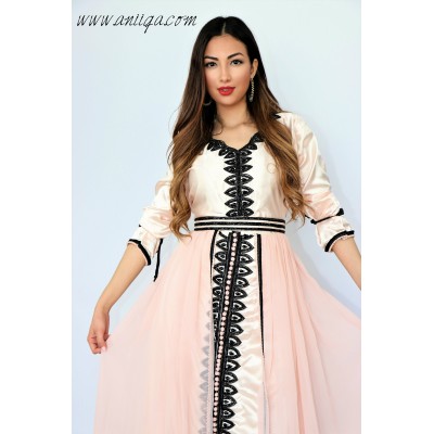 robe orientale moderne , caftan simple, robe arabe , robe orientale 