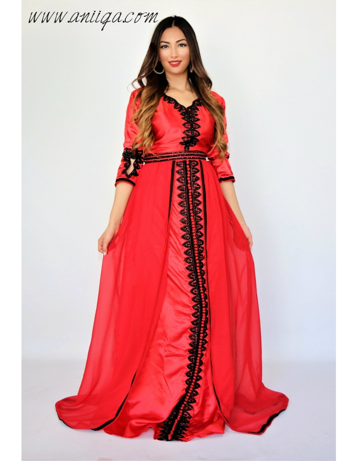  caftan  simple  rpbe arabe robe orientale mariage en 