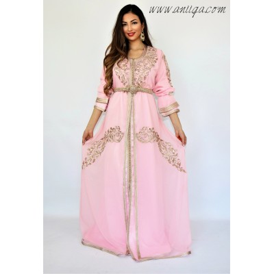 caftan moderne 2018/2019 ,robe arabe , robe orientale , caftan simple