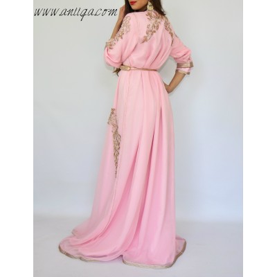 caftan moderne 2018/2019 ,robe arabe , robe orientale , caftan simple