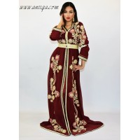 caftan de luxe , caftan moderne , robe orientale mariage