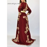 caftan de luxe , caftan moderne , robe orientale mariage