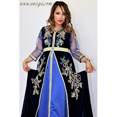 caftan moderne , caftan et takchita 2018/2019 , robe orientale mariage, robe de soirée orientale , robe arabe