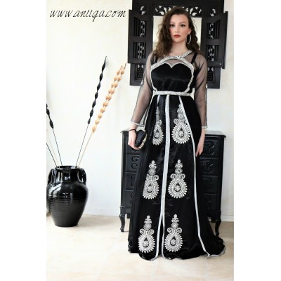 robe de soirée orientale , robe orientale moderne, robe orientale dubai , caftan robe