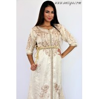 caftan brocard simple doré