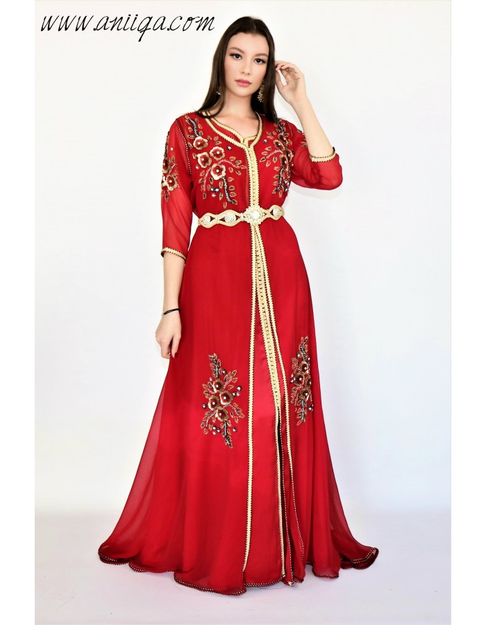 caftan rouge 2018