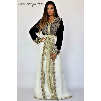 caftan pas cher en ligne, caftan velour,caftan 2019, caftan marocain en velour, takchita 2019 pas cher  