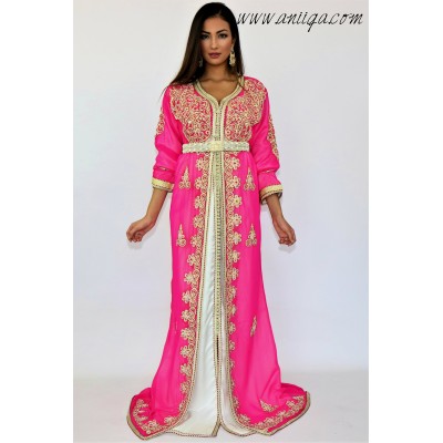 takchita fushia, takchita moderne, caftan ,caftan marocain en ligne pas cher, takchita moderne