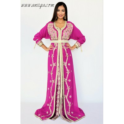 caftan marocain en ligne moderne, caftan simple 2019, takchita moderne pas cher, caftan marocain moderne 