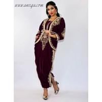 karakou moderne prune et doré