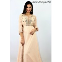 Caftan chic 2019 rose poudré