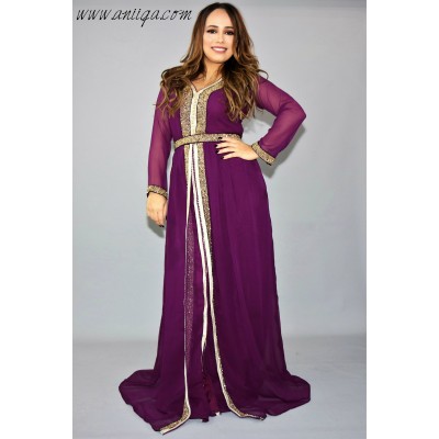 Caftan prune tendance 2019