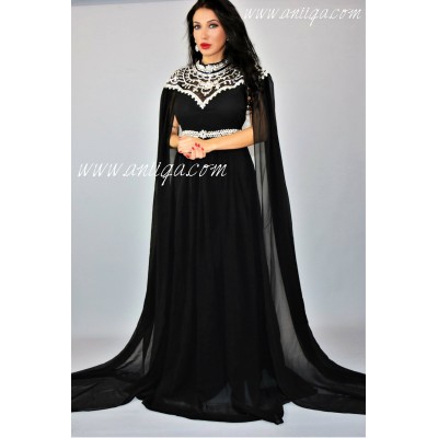 Robe de soirée tendance style caftan