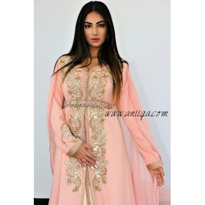 takchita a vendre, caftan a vendre,caftan marocain,caftan 2019 en ligne,caftan de luxe,caftan rose