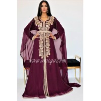 caftan moderne 2019,caftan marié,caftan avec cape ,takchita avec cape,caftan simple