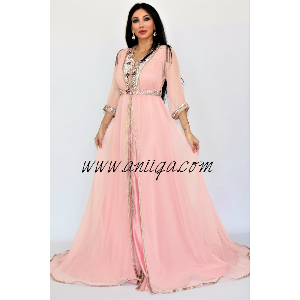 Caftan_marocain Caftaninspiration Caftan Velour 2021 Robe