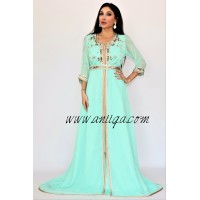 caftan perlé 2019,caftan moderne en ligne,caftan perlé ,caftan tendance 2019,caftan pas cher chic 