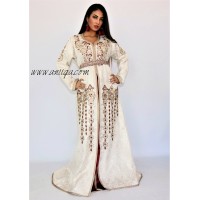 caftan moderne en ligne,vente takchita 2019,caftan simple perlé ,caftan marocain brocard ,caftan brocard 2019,caftan en ligne