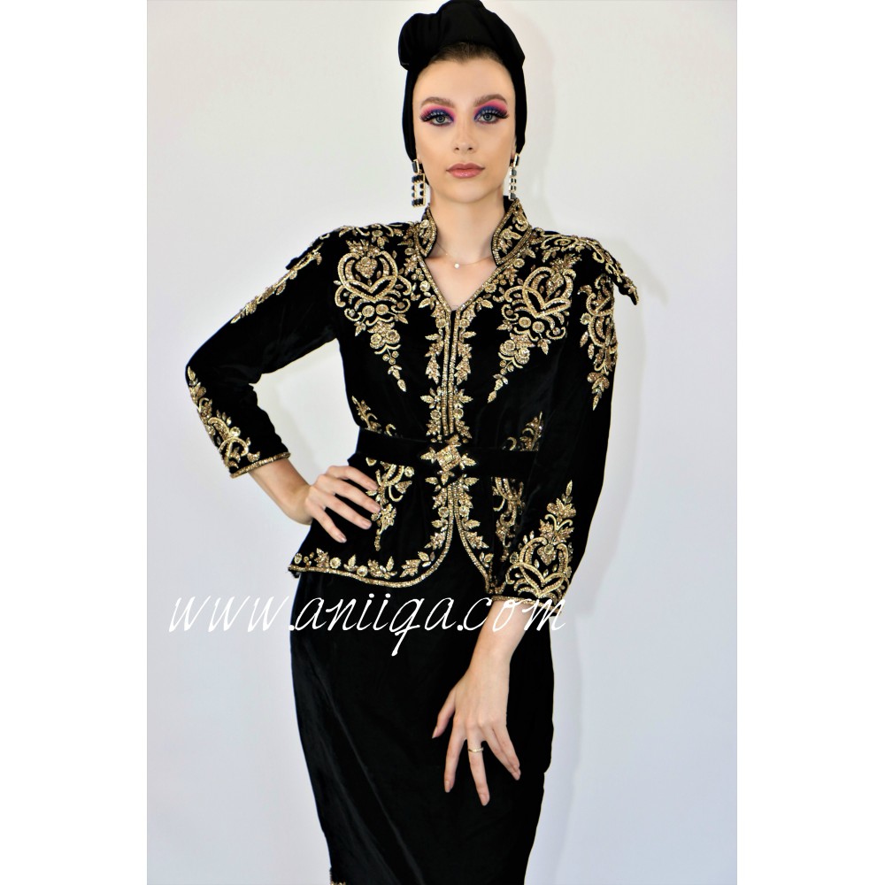 Karakou noir moderne haut de gamme