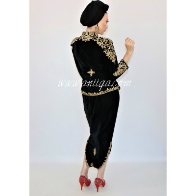 Karakou noir moderne haut de gamme