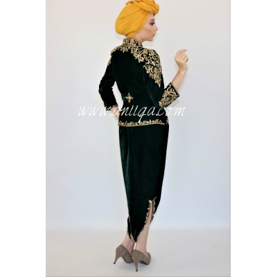 Karakou vert royal moderne haut de gamme