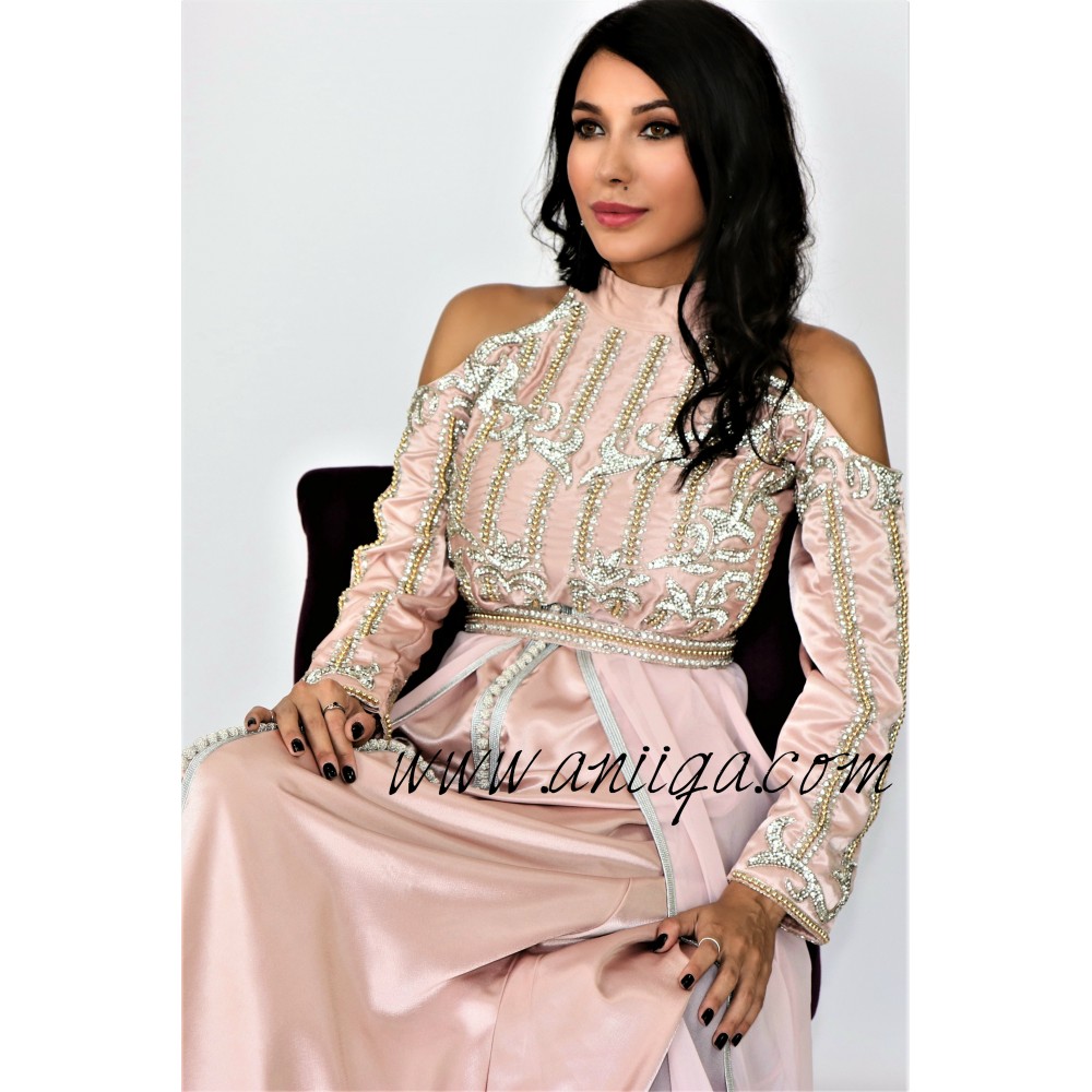 caftan tendance 2020,caftan pas cher 2020,caftan simple et chic 2020