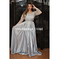 Caftan cristal gris cloche 2020