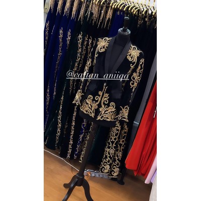 BLASER NOIR KARAKOU HAUT DE GAMME