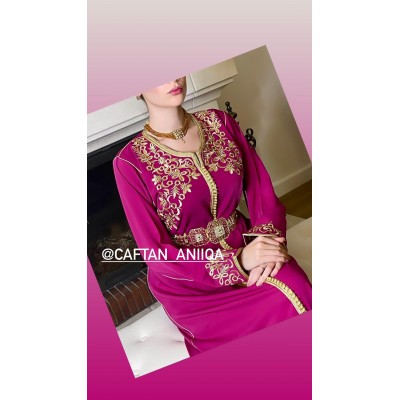 Caftan mariam fushia