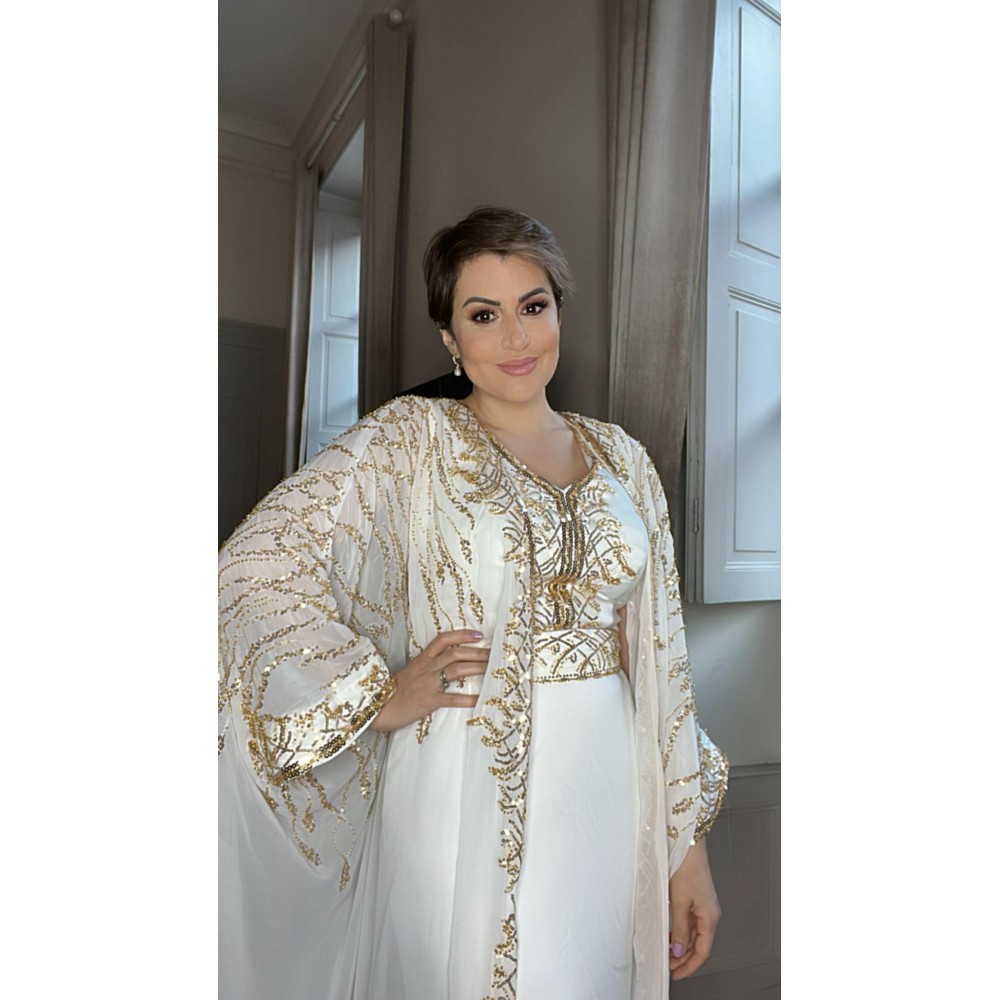 Caftan cape Maissane