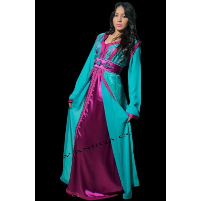 caftan en ligne pas cher, takchita en ligne , robe de soirée orientale